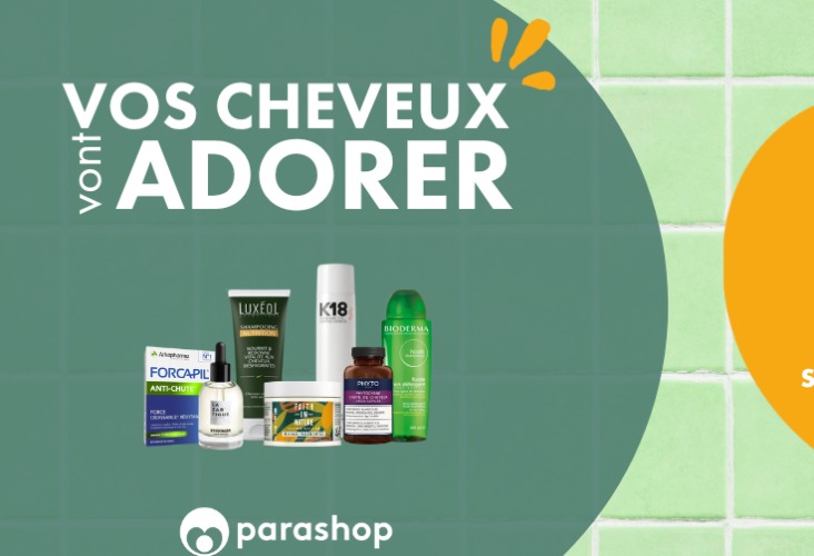 LE MOIS DU CAPILLAIRE DANS VOTRE PARASHOP : -20% SUR PLUS DE 400 RÉFÉRENCES !