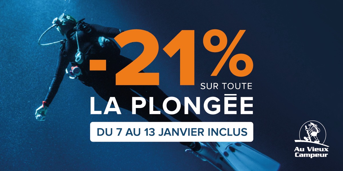 Au Vieux Campeur vous invite à plonger 