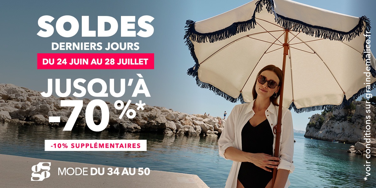 SOLDES : dernière démarque chez Grain de Malice